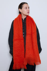 Mantas Ezcaray | Mohair Scarf - Orange