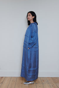 Runaway Bicycle | Pleated Dress - Blue