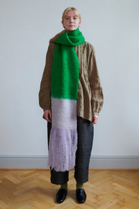 Ezcaray | Mohair Colour Block Scarf - CB13-B