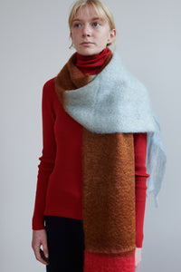 Ezcaray | Mohair Colour Block Scarf - CB-12B