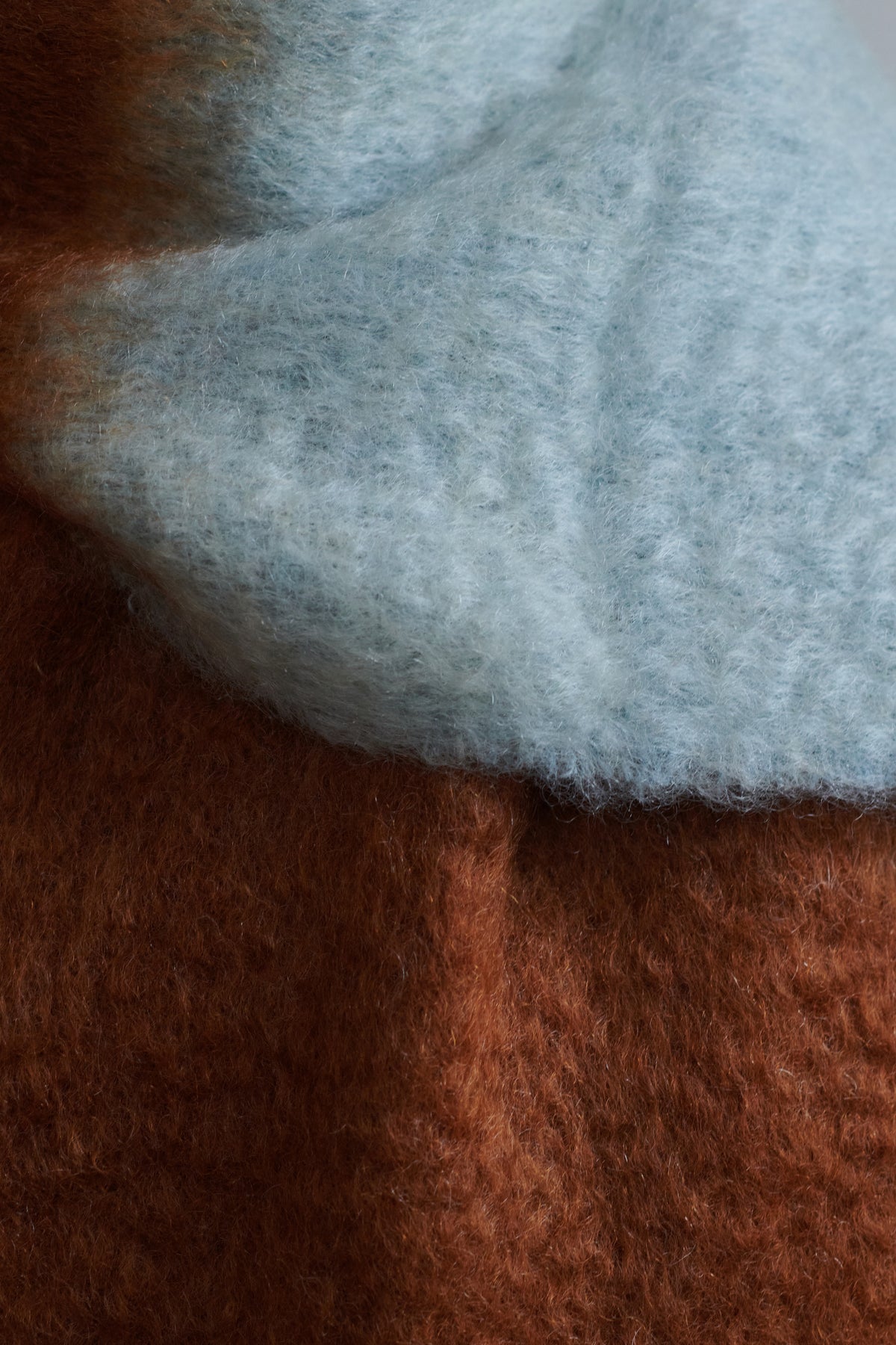 Ezcaray | Mohair Colour Block Scarf - CB-12B