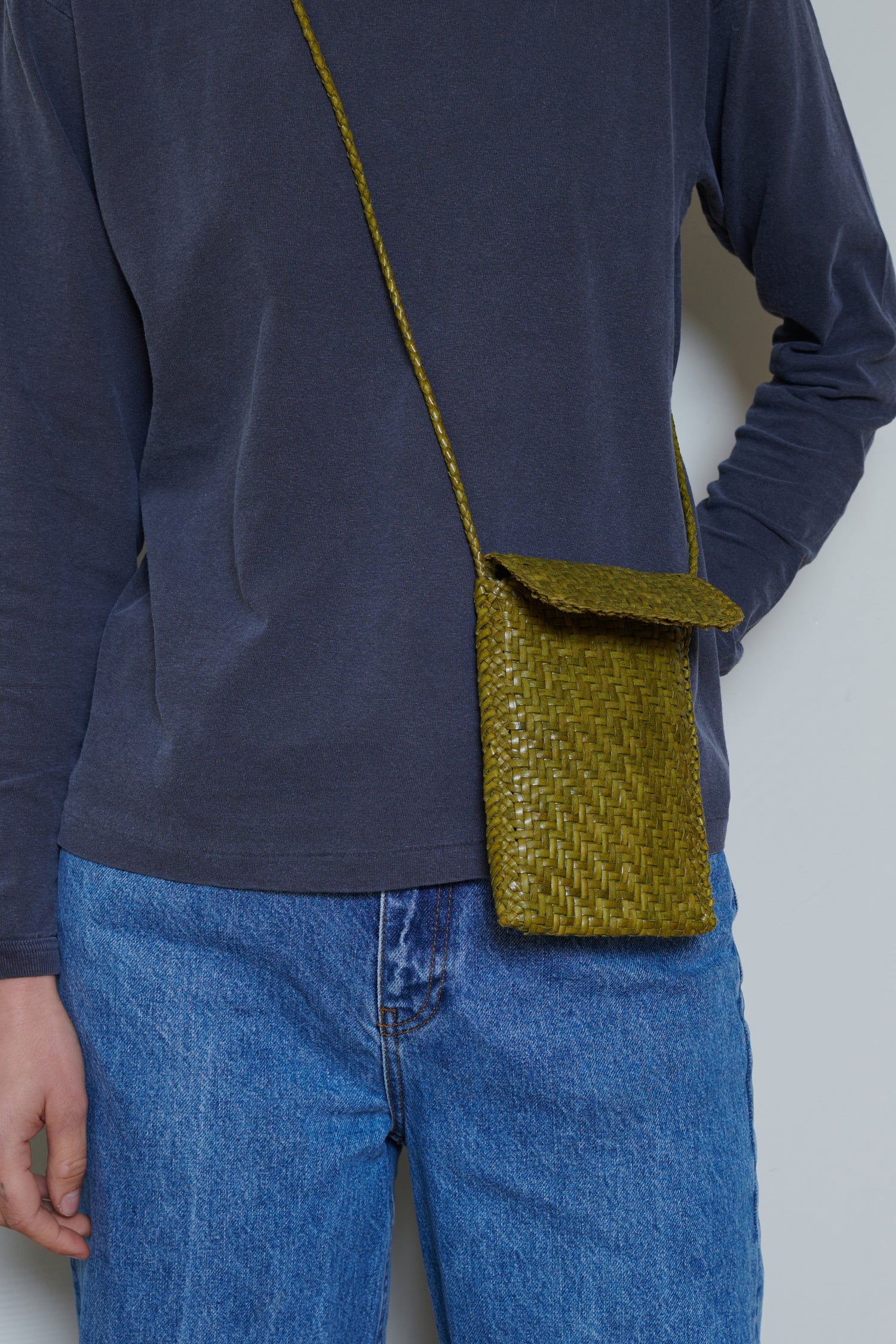 Dragon Diffusion | Phone Cross Body Bag - Bamboo Green