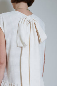 Cawley | Isabella Dress - Japanese Waffle Cotton