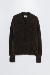 Cordera | Baby Alpaca Cardigan- Brown