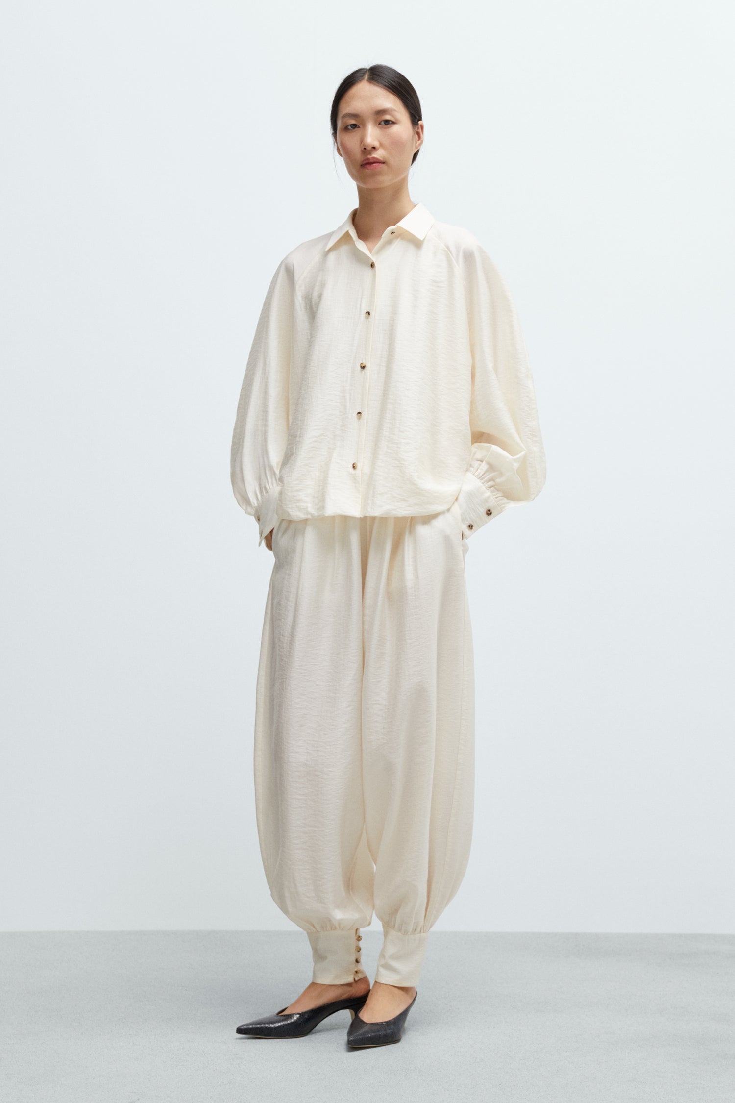 Cordera | Balloon Shirt - Marfil