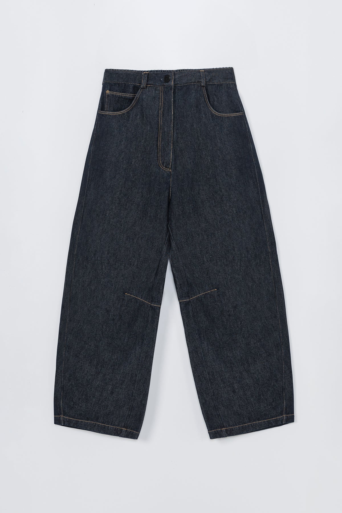 Cordera | Curved Baggy Jeans