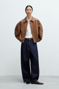 Cordera | Curved Baggy Jeans