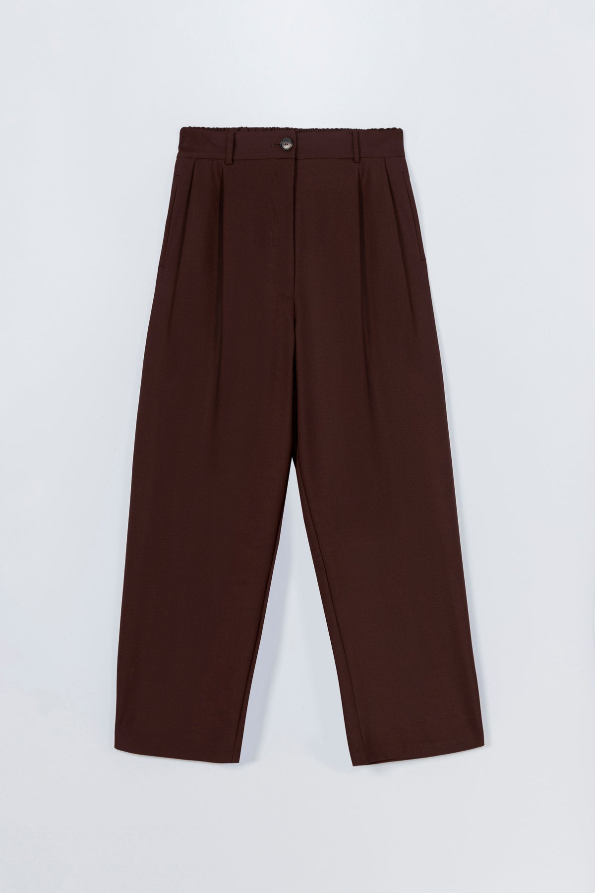 Cordera | Tailored Masculine Pants - Burgundy