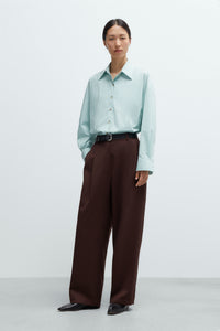 Cordera | Tailored Masculine Pants - Burgundy