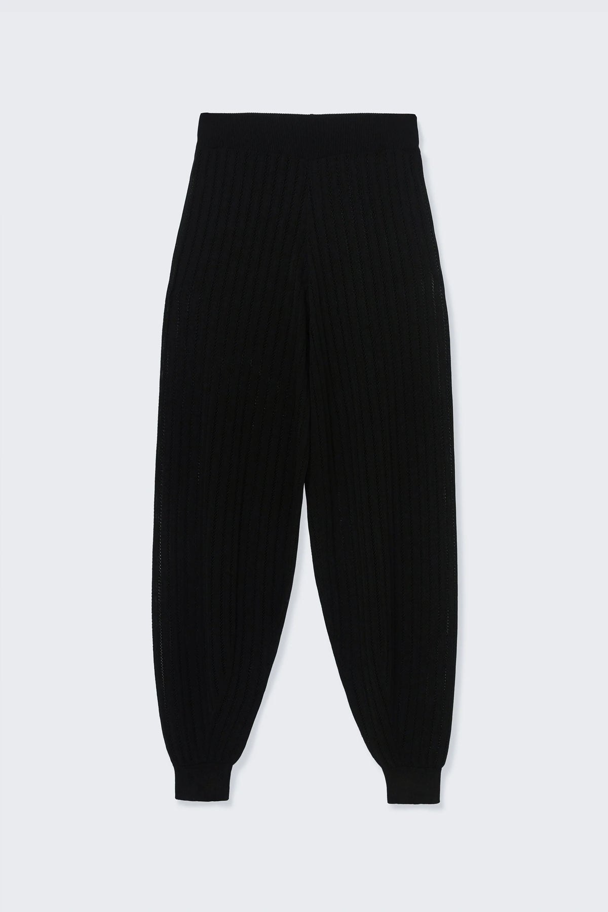 Cordera | Lace Knit Pants- Black