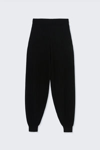 Cordera | Lace Knit Pants- Black