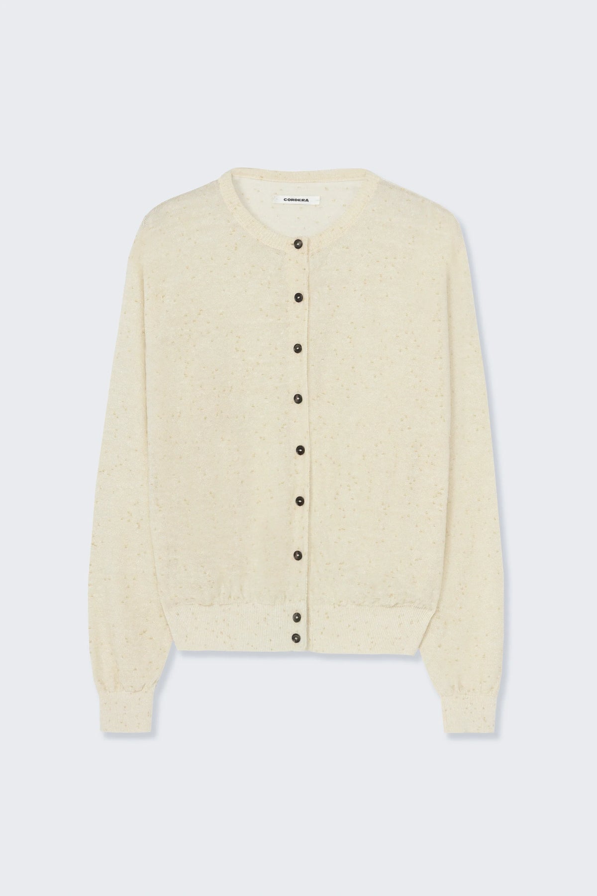 Cordera | Linen and Cotton Flecked Cardigan -