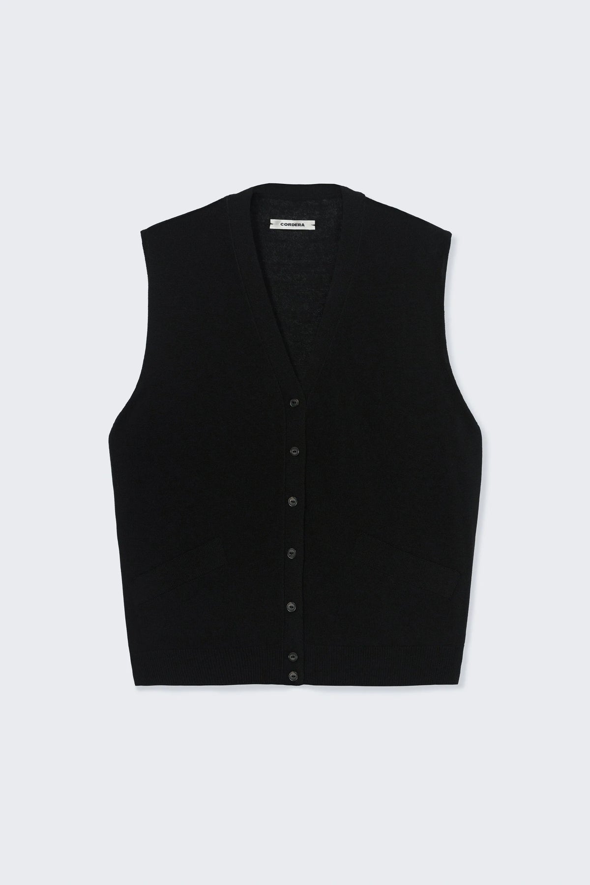 Cordera | Oversize Waistcoat - Black