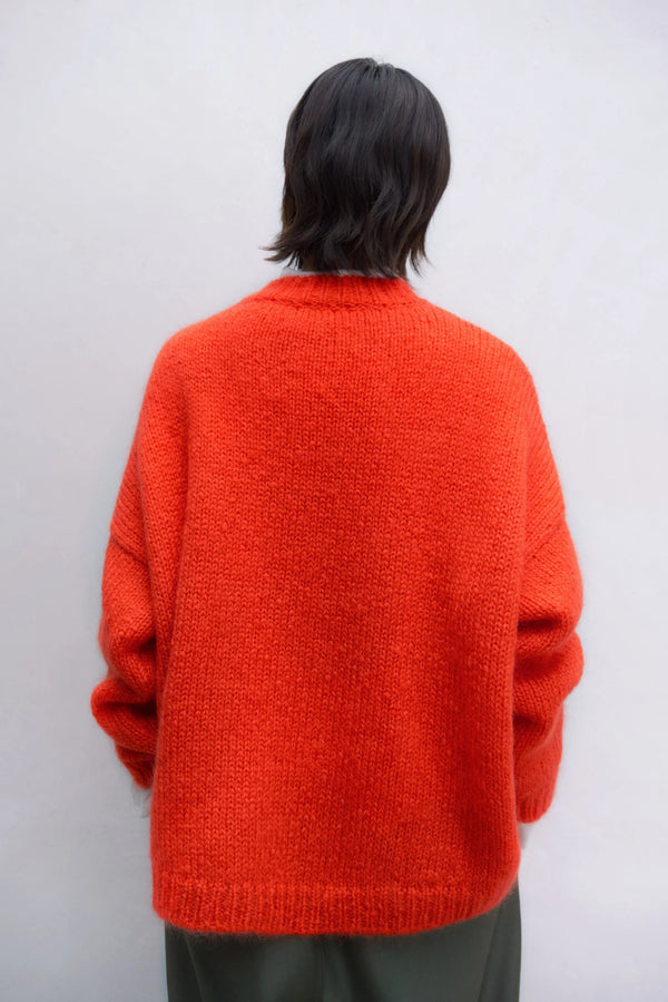 Cordera Mohair Sweater Tangerine
