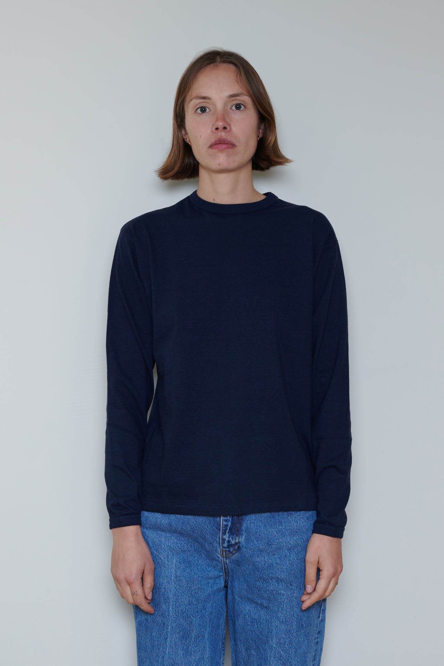 Sunray | Na’maka’oh Long Sleeve T-Shirt - Dark Navy