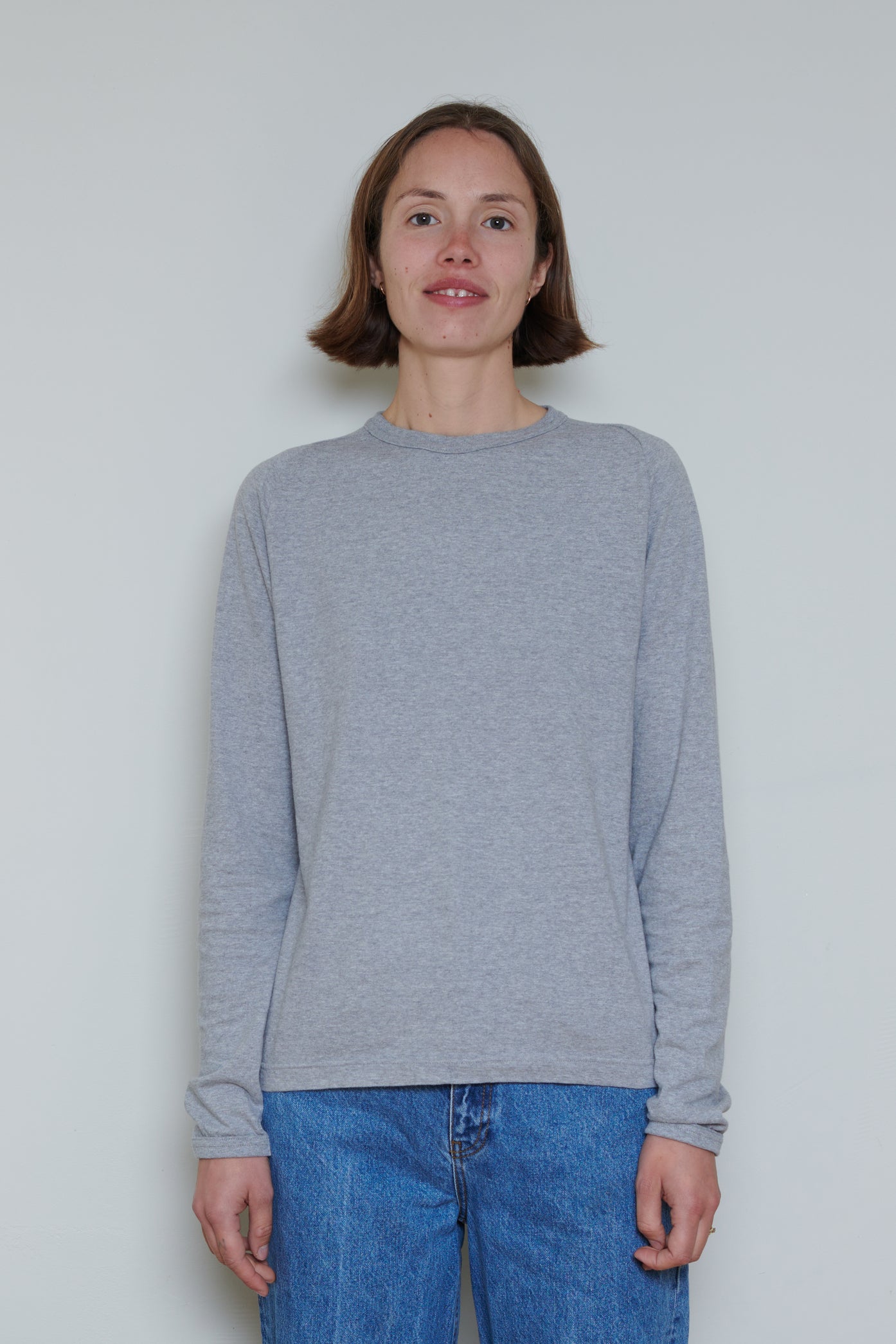 Sunray | Laka Long Sleeve T-Shirt - Hambledon Grey