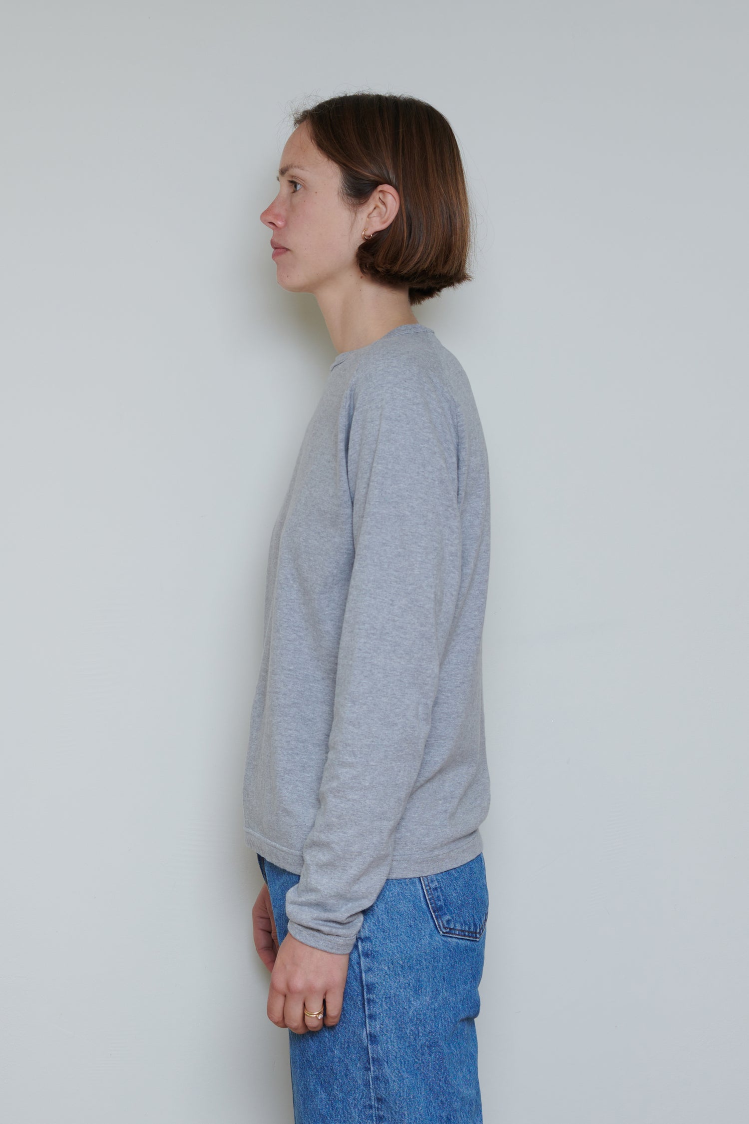 Sunray | Laka Long Sleeve T-Shirt - Hambledon Grey