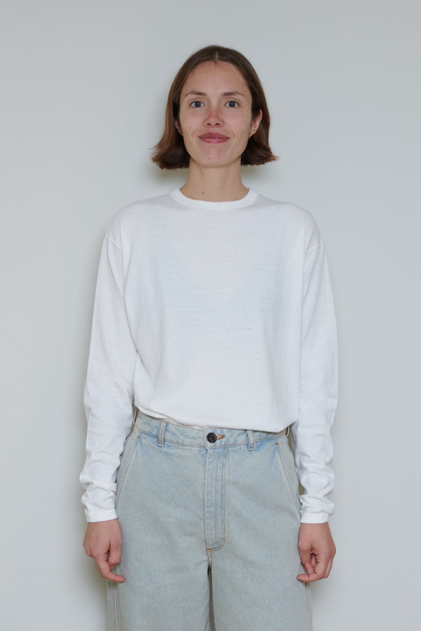 Sunray | Na’maka’oh Long Sleeve T-Shirt - Off White