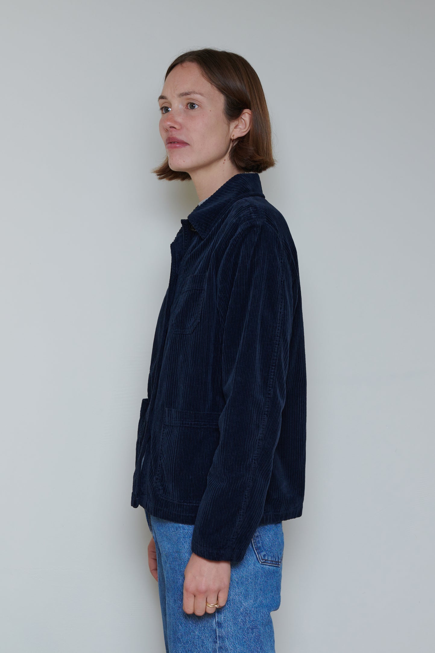 Vetra | Corduroy Jacket - Navy