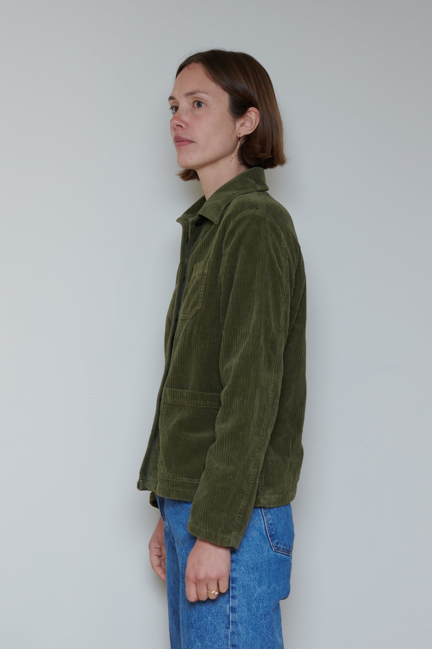 Vetra | Corduroy Jacket - Olive