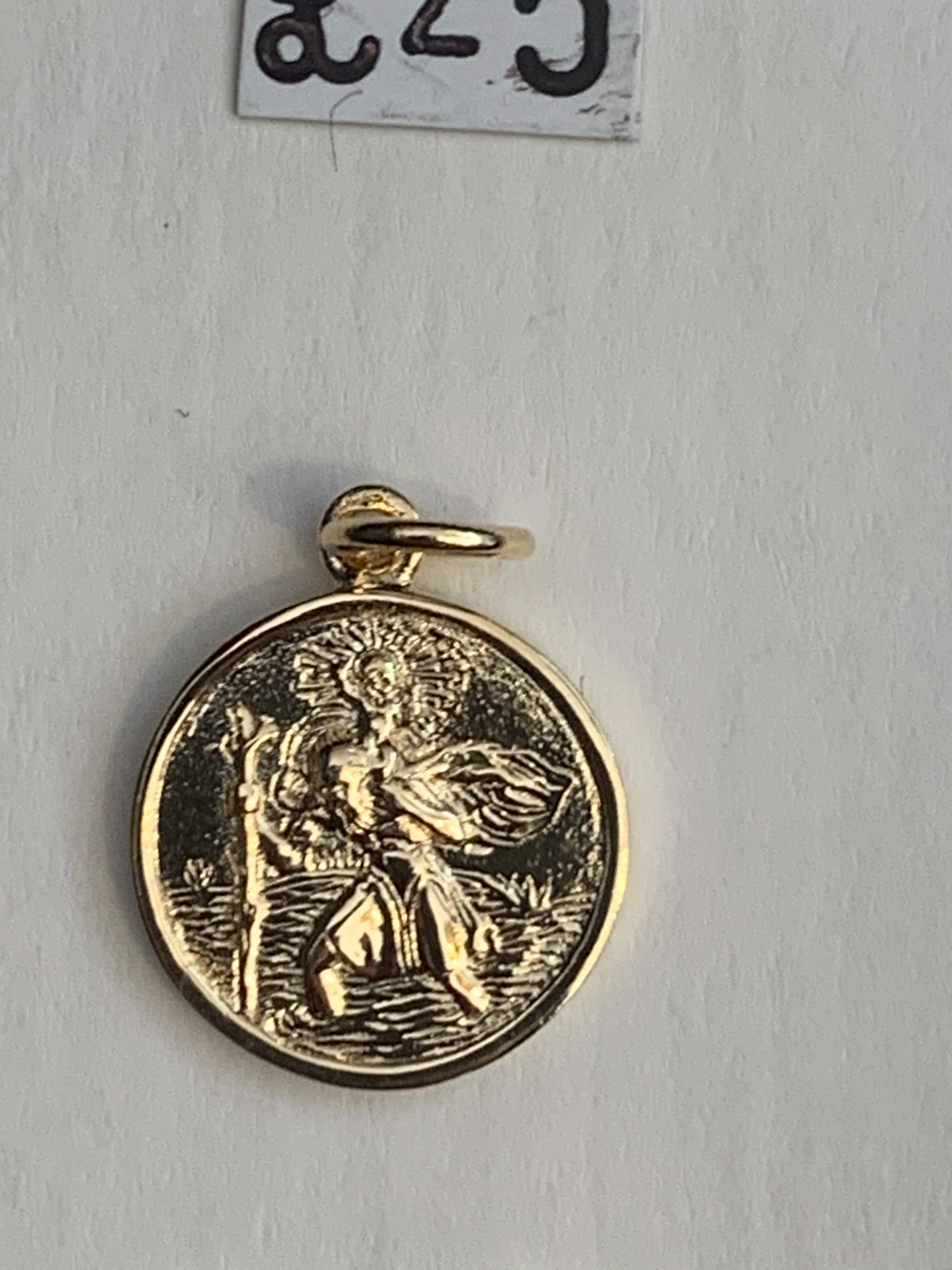 st christopher gold