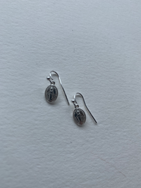 Tidy Street Store | Mini Miraculous Medal Earrings