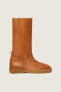 Soeur Sauvage Boots in Cognac