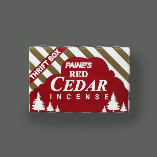 Cedar Incense Thrift Box