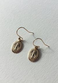 Tidy Street Store | Miraculous Medal Earrings