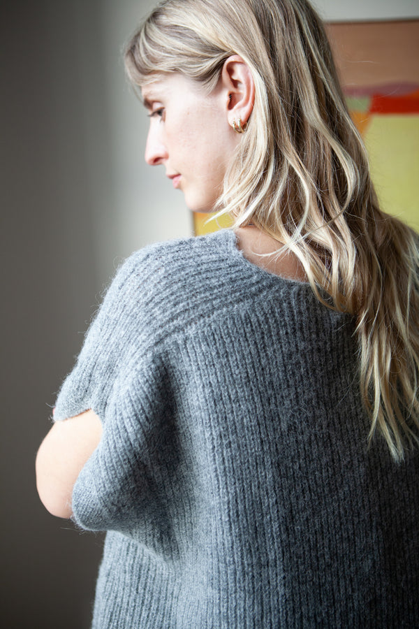 Ichi Antiquités Rib Knit Vest